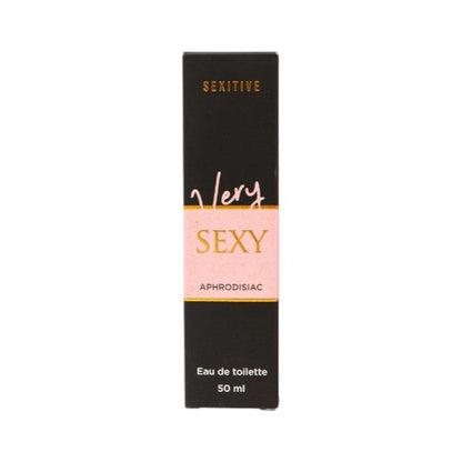 Parfum cu feromoni SEXITIVE Very Sexy, pentru femei, note de migdale, lămâie și cacao, 50 ml