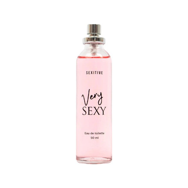 Parfum cu feromoni SEXITIVE Very Sexy, pentru femei, note de migdale, lămâie și cacao, 50 ml