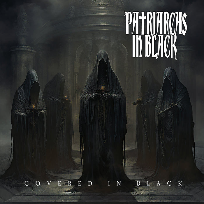 Patriarchs in Black - Covered in Black (CD, 2024, Brutal Planet) Hades guitarist + Type O Negative drummer doomy metal