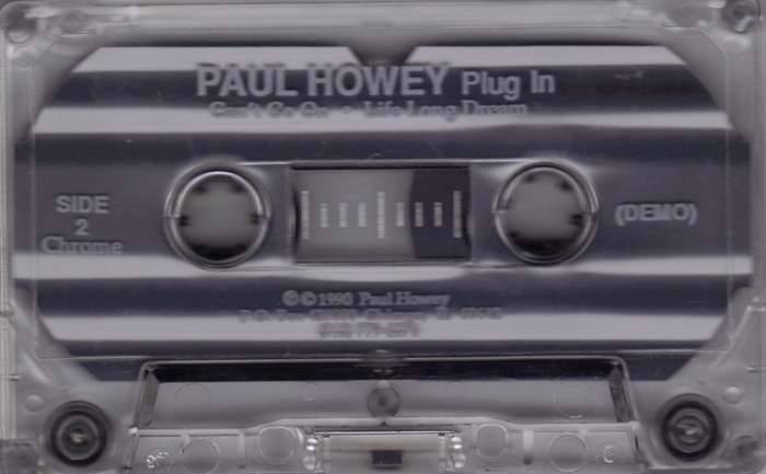 PAUL HOWEY - PLUG IN (DEMO TAPE, 1990) Christian AOR Hard Rock Metal