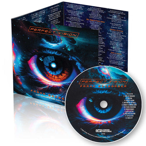 Perfect Vision - Frank Boxberger (Special Guest John Elefante) (CD, Girder) Prog Rock ala Kansas!
