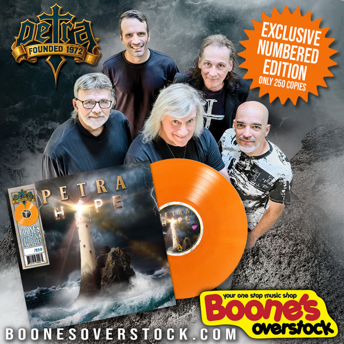 Petra - Hope (*250-Hand-numbered, Orange Vinyl, 2026) Boone's Overstock Exclusive!