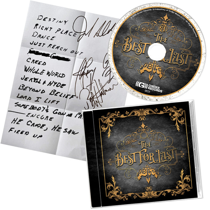 Petra - The Best For Last (Studio Edition) (CD, Girder, 2025) w Set List!