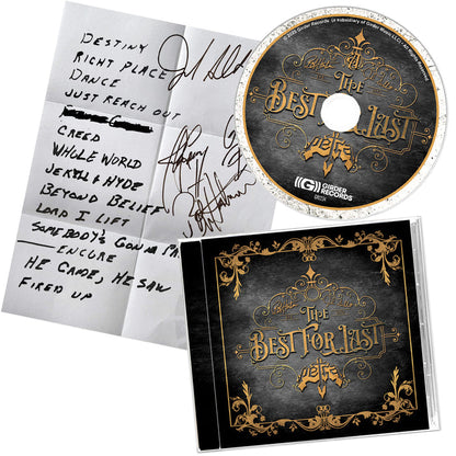 Petra - The Best For Last (Studio Edition) (CD, Girder, 2025) w Set List!