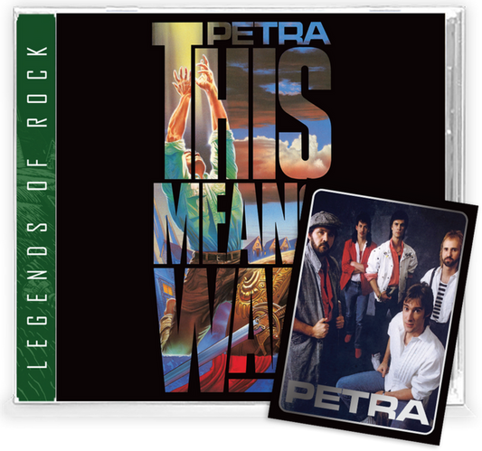 PETRA - THIS MEANS WAR (*New-CD) WEBSTORE EXCLUSIVE w/ LTD EDITION TRADING CARD, GIRDER RECORDS