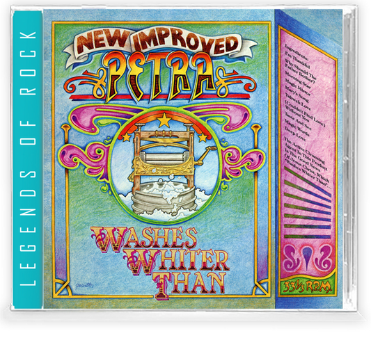 PETRA - WASHES WHITER THAN (*New-CD) w/ LTD Trading Card, FIRST TIME COMPLETE ALBUM ON CD