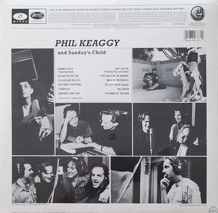 PHIL KEAGGY - PHIL KEAGGY & SUNDAY'S CHILD (*NEW/SEALED VINYL, 1988, Myrrh) w Promo Pic & Press Release Letter!