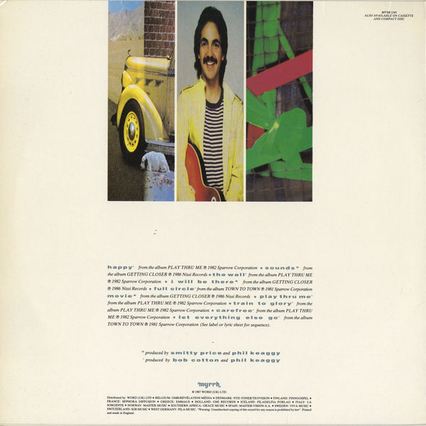 PHIL KEAGGY - PRIME CUTS (*Pre-owned Vinyl, 1987, Myrrh U.K.) Import Rare!