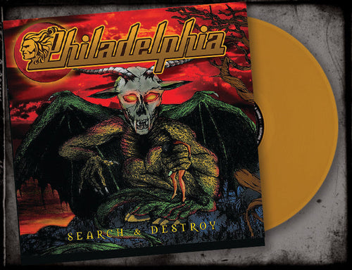 PHILADELPHIA - SEARCH & DESTROY (*NEW-GOLD VINYL, 2019, Roxx)