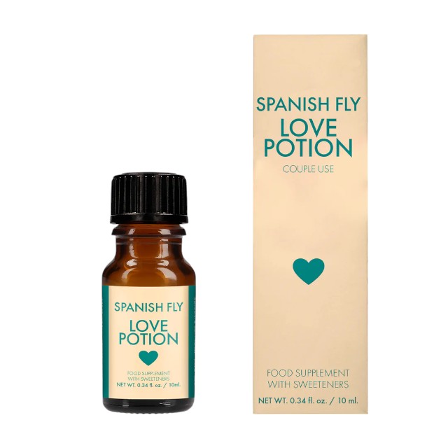 Picături afrodisiace pentru cupluri Spanish Fly Love Potion, pentru libido, fertiliate și energie, 10 ml