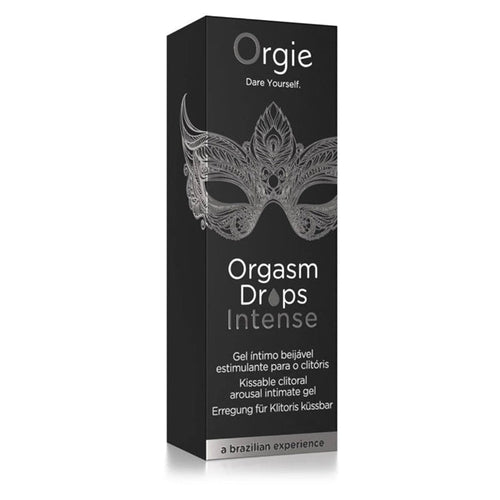 Picaturi gel intim ORGIE Orgasm Drops Intense, stimulare clitoris si excitare, 30 ml