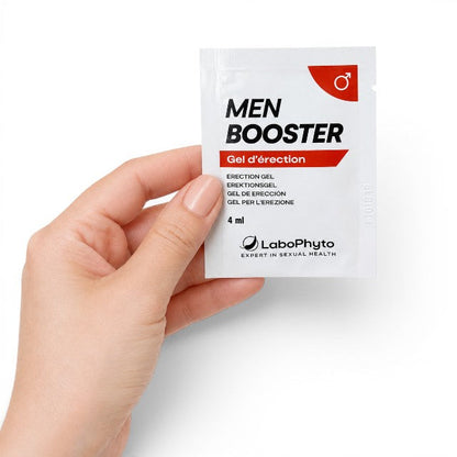 Plicuri gel MEN BOOSTER, LABOPHYTO, pentru erecție puternică, 6 buc x 4 ml