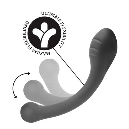 Plug anal ADDICTED TOYS Anal Stimulator, lungime 18 cm, diametre 1.4 - 3.6 cm, din silicon flexibil, negru