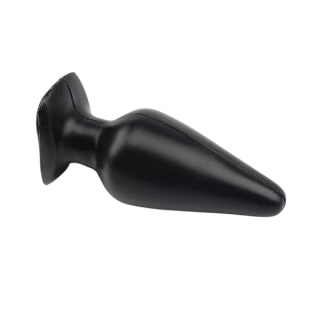 Plug anal CHISA Rubicon My Ass L, design ergonomic, rezistent la apă, lungime 14.7 cm, diametru 6 cm, negru