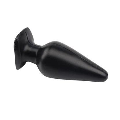Plug anal CHISA Rubicon My Ass L, design ergonomic, rezistent la apă, lungime 14.7 cm, diametru 6 cm, negru