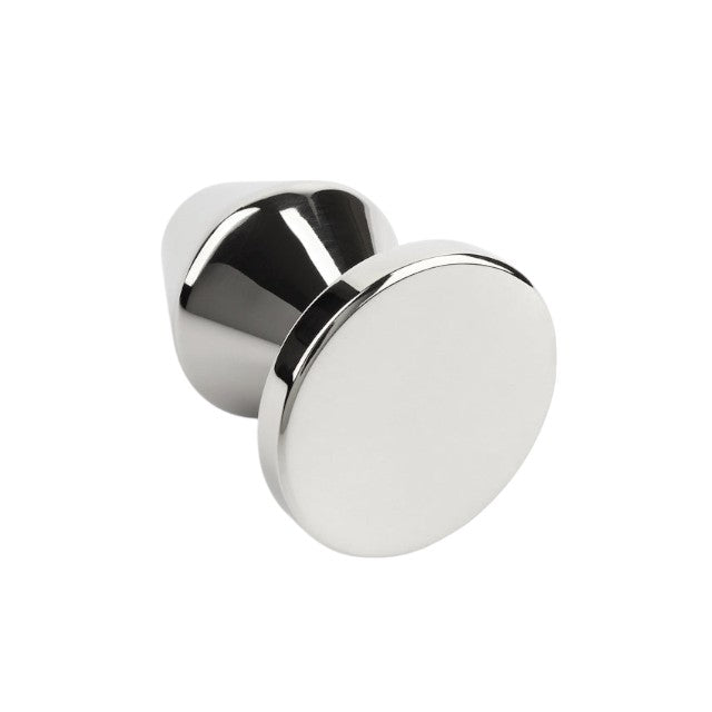 Plug anal MR. STEEL Classic Butt Plug Small, din oțel inoxidabil, diametru 3.8 cm, lungime 6.4 cm (mic), argintiu
