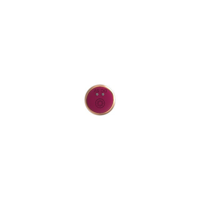 Plug anal vibrator CNT GUARD OFF Sweet Bomb Swirl, control prin aplicație, 9 funcții de vibrație, 12.7 cm, roz cu auriu