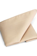 Pochet PE beige, kreukbestendig en onderhoudsvriendelijk, ideaal als accessoire.