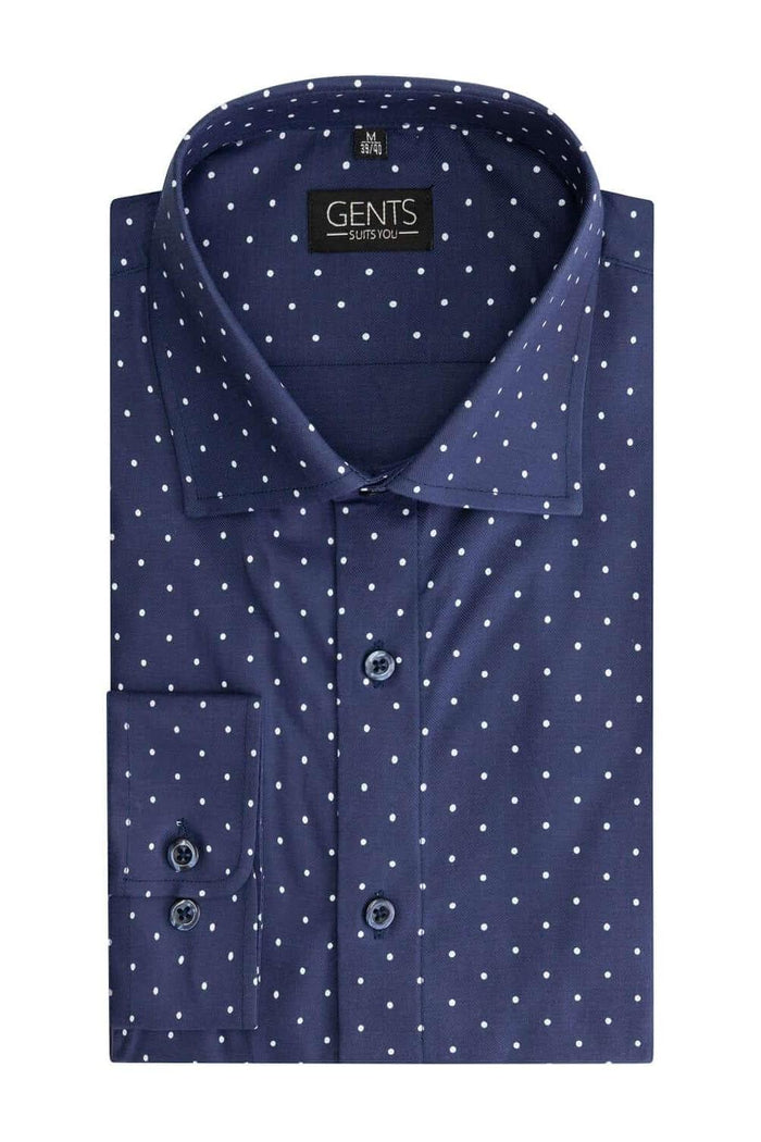 Polkadot blauw