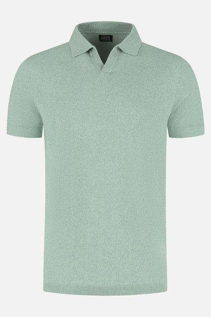 Polo riva katoen groen