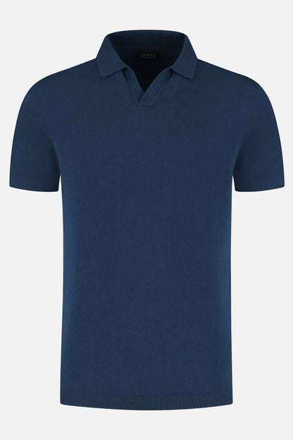 Polo riva katoen navy