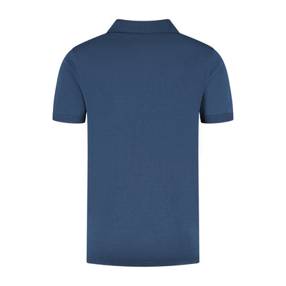 Polo riva katoen navy