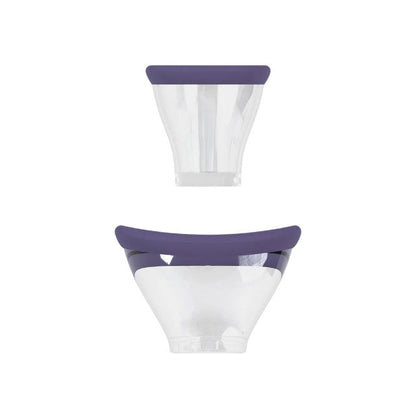 Pompă electrică PUMPED Sensual Vulva & Breast Pump, pentru stimularea zonelor erogene feminine, culoare mov