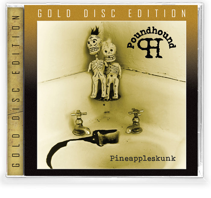 POUNDHOUND - PINEAPPLESKUNK (*NEW-GOLD MAX CD, 2022, Brutal Planet) King's X vocalist