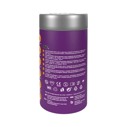 Prezervative ONE Mixed Pleasures, din latex Sensatex, set cu 6 tipuri de prezervative, diametru 53 mm, 12 buc