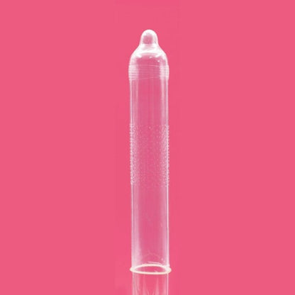 Prezervative SKINS Dots & Ribs Premium Condoms, texturate pentru stimulare intensă, din latex, 4 bucăți