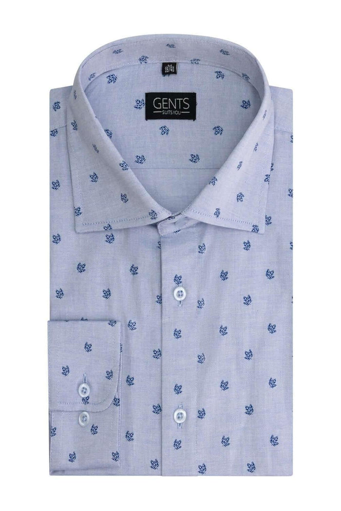 Print blad blauw