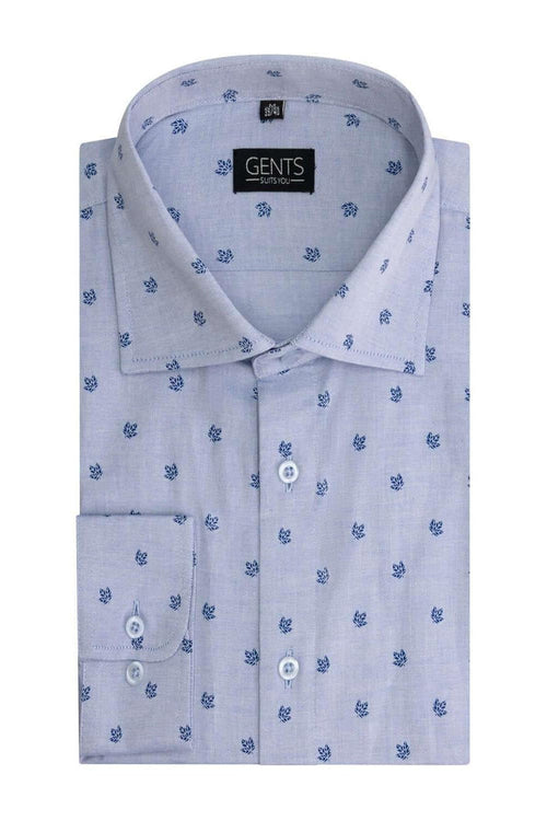 Print blad blauw