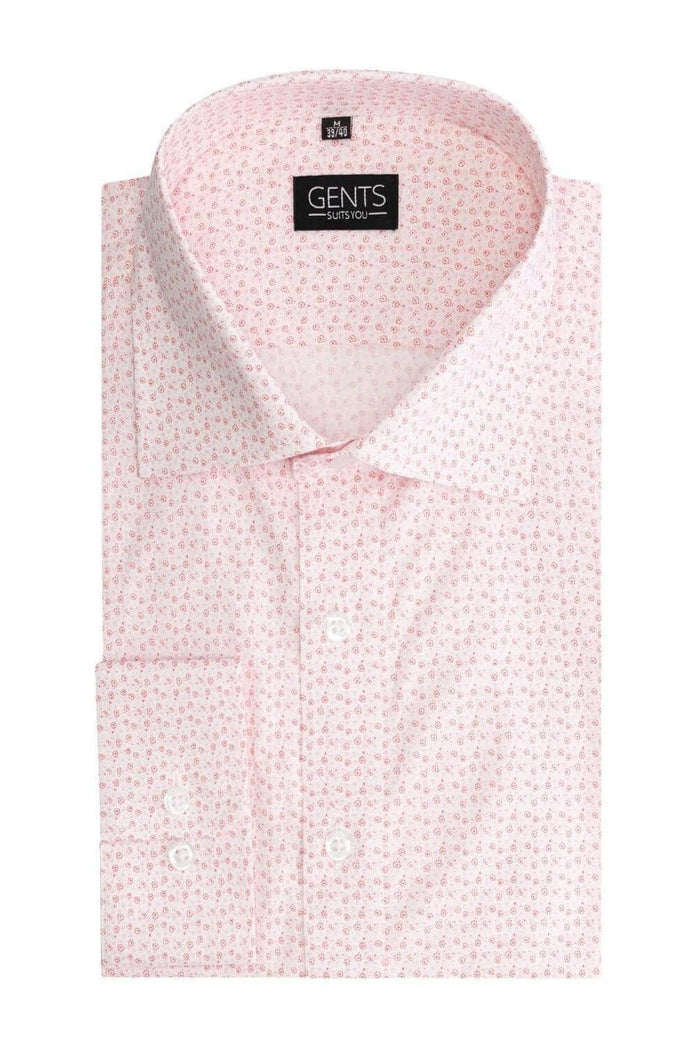 Print bloemetje roze