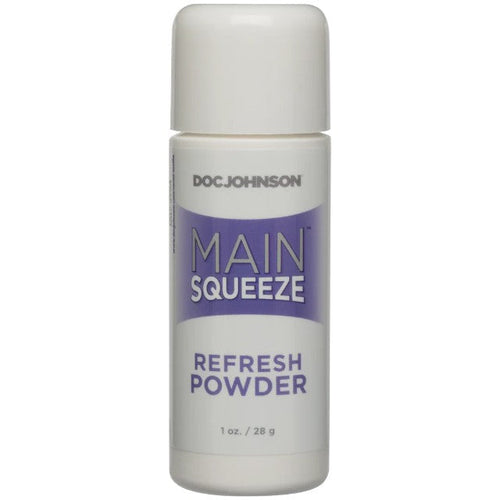 Pudră DOC JOHNSON Main Squeeze Refresh Powder, pentru întreținerea jucăriilor sexuale, 28 g