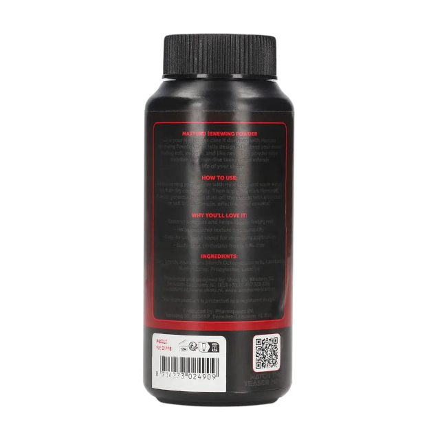 Pudră MASTURS Renewing Powder, pentru întreținerea jucăriilor sexuale, 60 g