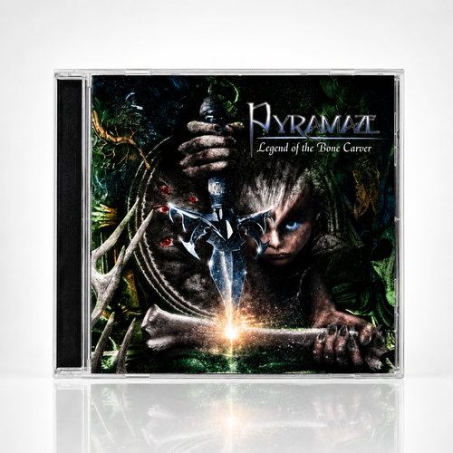 Pyramaze - Legend of the Bone Carver (*CD, 2019, Import) Remastered-Lance King vocals!