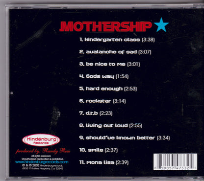 (Randy Rose) MOTHERSHIP - ROCKSTAR (*CD, 2002, Hindenburg Records) RANDY ROSE band *Last Copies