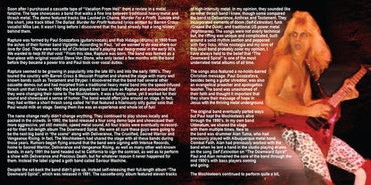 RAPTURE - VACATION FROM HELL: The Demos 1985-1997 (2-CD Set, 2019, Retroactive) Elite THRASH!
