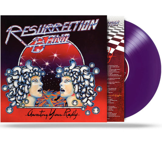 RESURRECTION BAND-AWAITING YOUR REPLY (Vinyl, Purple, Remastered) *Bumped & Bruised