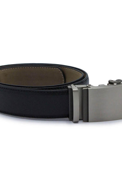 Riem clickgesp structuur zwart