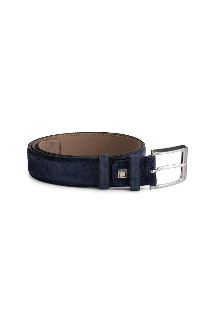 Riem suede blauw