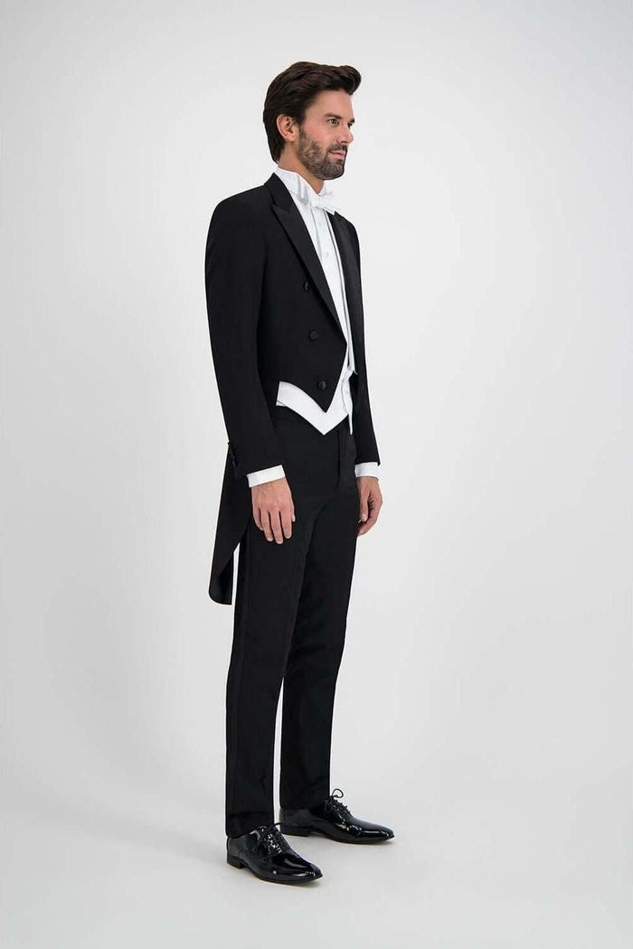 Rokkostuum compleet voor formele gelegenheden, perfect voor strikte dresscodes, elegant en stijlvol.