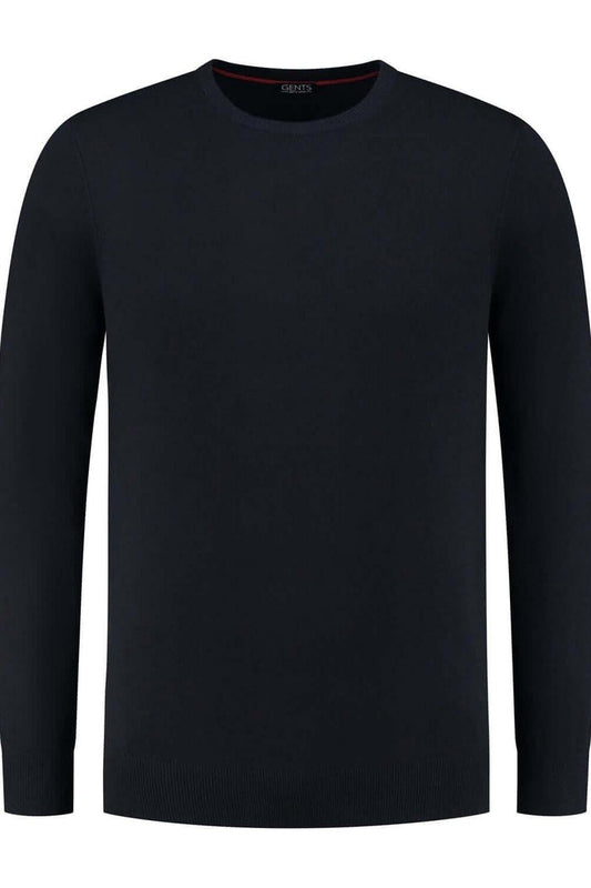 Ronde hals navy