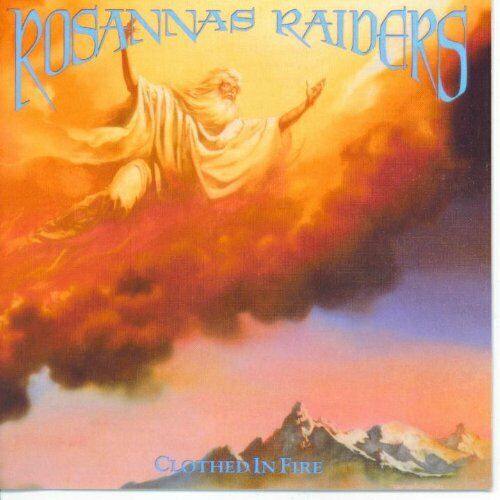 ROSANNA'S RAIDERS - CLOTHED IN FIRE (*NEW-SEALED, VINYL,1989, Refuge) Xian Metal