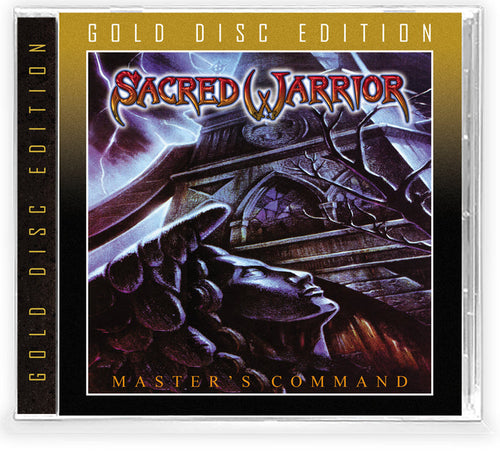 SACRED WARRIOR - MASTER'S COMMAND + Trading Card (Gold Disc Edition CD, 2020, Retroactive) Jewel Case 2020 Remaster