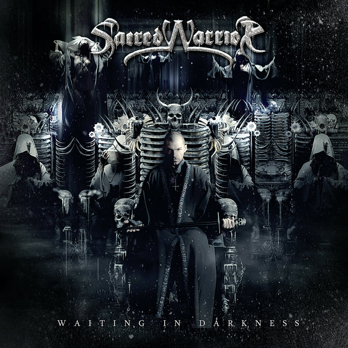 SACRED WARRIOR - WAITING IN DARKNESS (Deluxe Edition CD, 2024, Retroactive) Epic Prog Power!