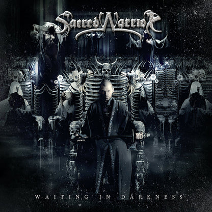 SACRED WARRIOR - WAITING IN DARKNESS (Deluxe Edition CD, 2024, Retroactive) Epic Prog Power!