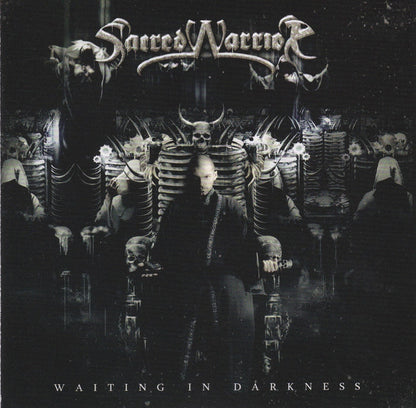 SACRED WARRIOR - WAITING IN DARKNESS (Vinyl, 2021, Retroactive Records)