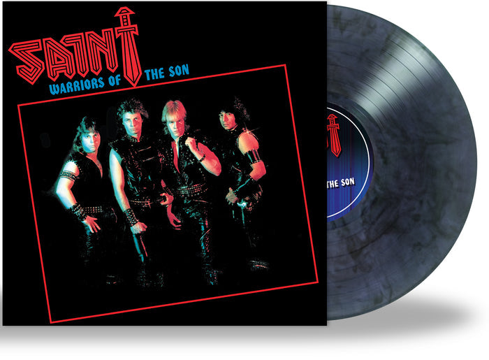 SAINT - WARRIORS OF THE SON + 3 Bonus (*NEW-RANDOM COLOR VINYL, 2022, Retroactive) 9 total tracks