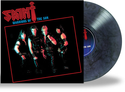 SAINT - WARRIORS OF THE SON + 3 Bonus (*NEW-RANDOM COLOR VINYL, 2022, Retroactive) 9 total tracks